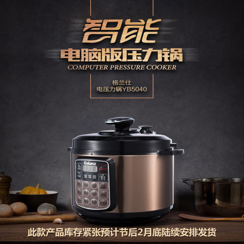 家用电器类——galanz/格兰仕电压力锅yb5040